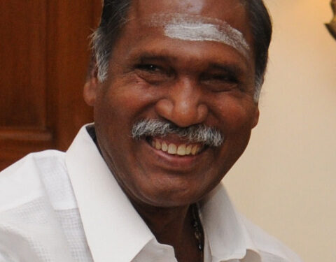 The Chief Minister of Puducherry, Shri N. Rangaswamy calling on the Prime Minister, Shri Narendra Modi, in New Delhi on March 16, 2015.